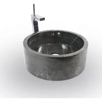 Umyvadlo Umyvadlo z přírodního kamene Mirus 509 na desku, Ø40 cm