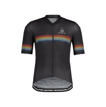 cyklistický dres Maloja Pánský cyklistický dres SchoberM. 1/2 Breeze léto Černá S Pánské