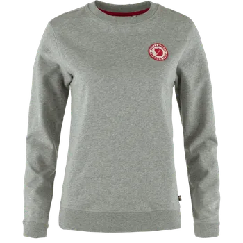 Pánský svetr Fjällräven Dámský lifestylový svetr 1960 Logo Badge Sweater W 2025/2026 Šedá M Dámské