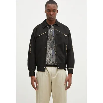 Bavlněná bunda Wacko Maria Western Jacket, M, černá, 99X