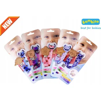 Klip na dudlík Mam, vícebarevný