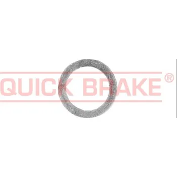 QUICK BRAKE Podložka, těsnění pod matici, vnitřní průměr 12 mm, hliníková, pro opravu brzd