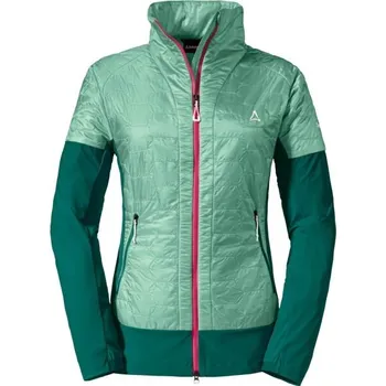 Dámská hybridní bunda Schöffel TOFANE 2 W 38 Zelená, Tmavě zelená, Červená