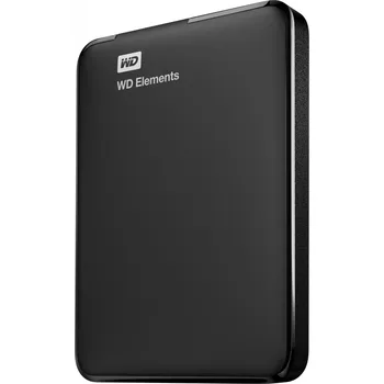 Ukládání dat Western Digital WD Elements Portable externí pevný disk 1000 GB Černá