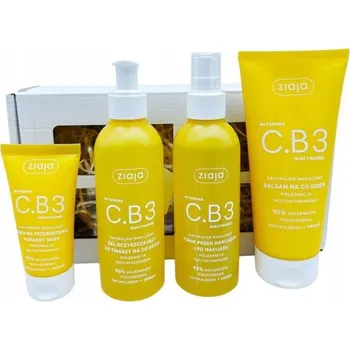 Kosmetická sada Dárková Sada Ziaja Vitamín C.B3 tělo a obličej