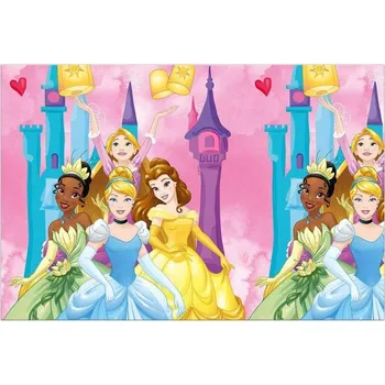 Party nádobí Princess ubrus 180 cm x 120 cm p93850