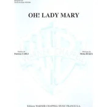 David Alexandre Winter: Oh! Lady Mary (noty na klavír, zpěv)