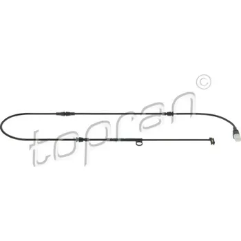 Brzdová destička Vystrazny kontakt, opotrebeni oblozeni TOPRAN 602 019