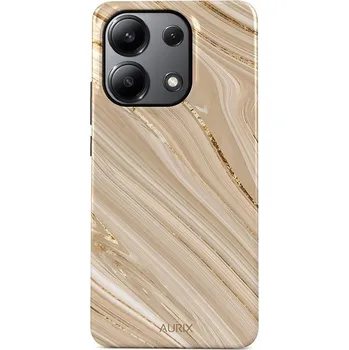 Pouzdro na mobilní telefon Kryt Xiaomi Redmi Note 13 AURIX pevný Golden Sands (obal neboli pouzdro na Xiaomi Redmi Note 13)