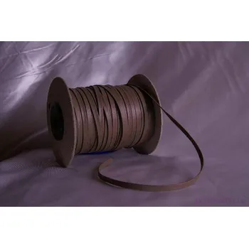 Kožená puspulka barva tm. hnědá 304