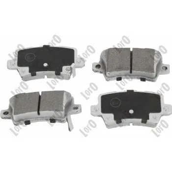 Brzdová destička Sada brzdových destiček, kotoučová brzda ABAKUS 231-02-097