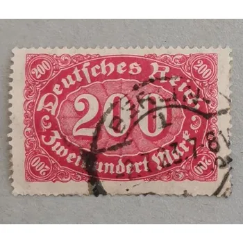 Sběratelství Známka Německo, Reich, 200Mk., Mi.220#