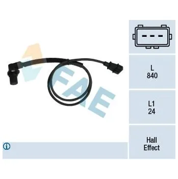 Kliková hřídel Generátor impulsů, klikový hřídel FAE 79113