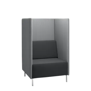 Kubik Box KB-WALL1 čalouněná stěna jednomístný box složená ze tří částí