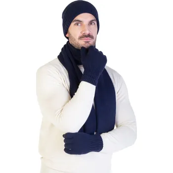 Čepice Duuree.cz Kašmírová čepice Agustin Barva: Tmavě modrá