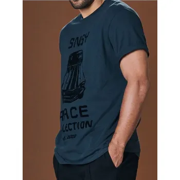 Pánské tričko Sinsay - Tričko s krátkým rukávem - green spruce - 1040Z-75X - 1040Z-75X-XS