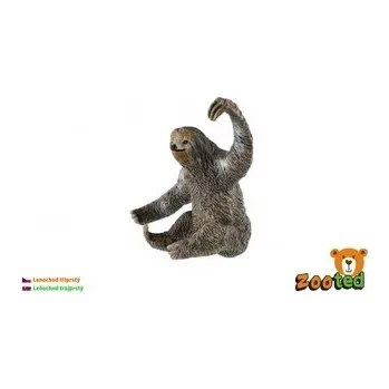 Figurka Lenochod tříprstý zooted plast 8cm v sáčku