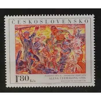 Poštovní známka Známka ČSR, 1,80Kčs, Pof.2178**