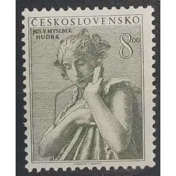 Poštovní známka Známka ČSR, 8 Kčs, Pof.660*