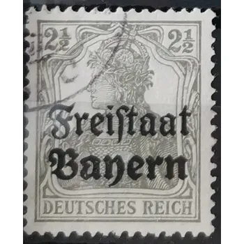 Sběratelství Známka Bavorsko, 2 1/2, Mi.136#