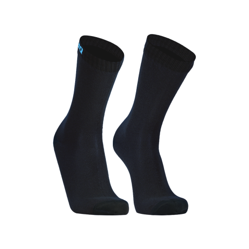 Nepromokavé ponožky DexShell Ultra Thin Crew - Black Velikost: XL 47-49