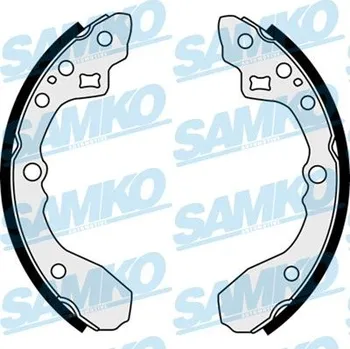 Brzdová čelist Sada brzdových čelistí SAMKO 88490