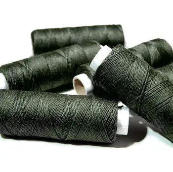 Nit Nitě lněné knoflíkové návin 50 METRŮ - 688 Cypress