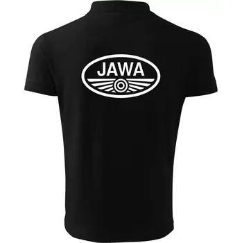 Pánská košile Polokošile JAWA 2K - černá / XL / bílá