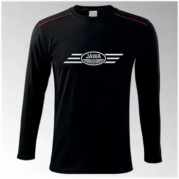 Tričko JAWA dlouhý rukáv 5DR - černá / XL / bílá