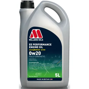 Auto-moto Motorový olej Millers Oils EE Performance 0W-20, 5L