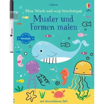 První čtění Mein Wisch-und-weg-Vorschulspaß: Muster und Formen malen - Greenwell, Jessica
