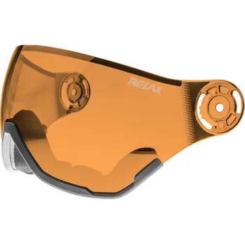 rhp32/or náhradní štít k helmě RELAX PATROL RH32 ORANŽOVÝ orange