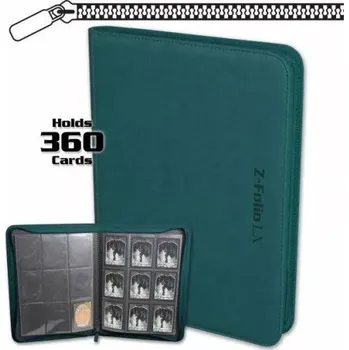 Karetní hra NULL Album BCW Z-Folio LX na 360 karet, Barva TEA 489263