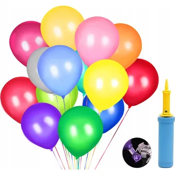 Balónek PASTELOVÉ BALÓNKY SVATBA OSLAVA 100KS + PUMPIČKA