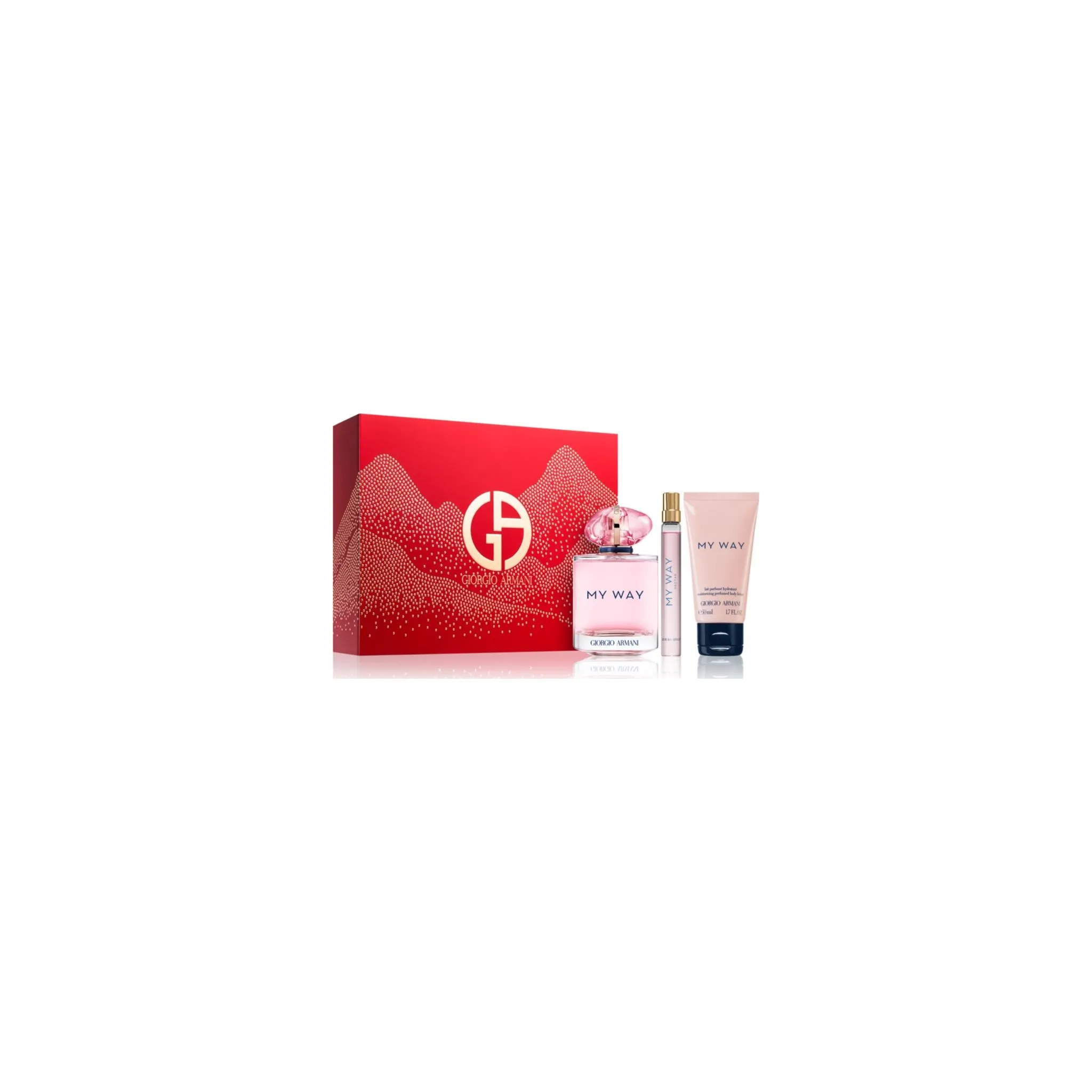 Fotografie 1 - Dámský parfém Giorgio Armani My Way Nectar W EDP 90 ml + tělové mléko 50 ml + EDP 10 ml