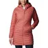Columbia Sportswear Women's Powder Lite Mid Insulated Jacket Dark Coral, M