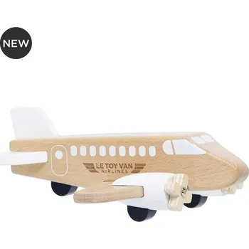 Dřevěná hračka Le Toy Van Dřevěné letadlo