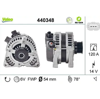 Alternátor Generátor VALEO 440348