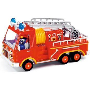 Dětské zboží DJECO Crazy motors Hasičské auto Captain Fire DJ05469