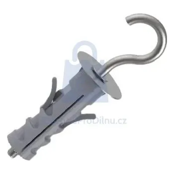 Hmoždinka Hmoždinka plastová s kuželem HPK-C s háčkem 8 x 40, balení 50 ks