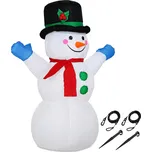 Nafukovací sněhulák 107514 3 LED 120 cm