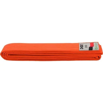 Pásek na kimono DAX pásek judo oranžový 260cm