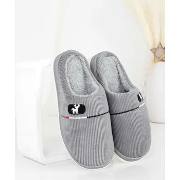 Pánské pantofle ADCZ Šedé pánské papuče 6603G Velikost: 43