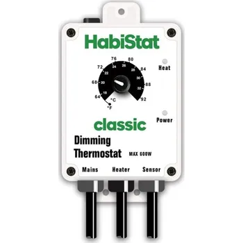 Teraristika HabiStat Dimming Thermostat - stmívací 16 - 34°C (Standard) bílý