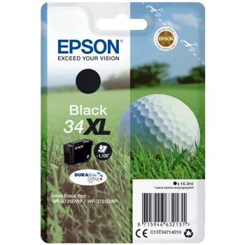 Tiskárna Epson Singlepack Black 34XL DURABrite Ultra Ink