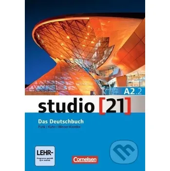 Německý jazyk studio [21] Grundstufe A2: Teilband 2 - Das Deutschbuch (Kurs- und Übungsbuch mit DVD-ROM) - Hermann Funk Cornelsen Verlag