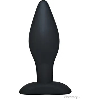 Anální kolík Silikonový anální kolík Black Velvets, velký