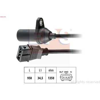 Kliková hřídel EPS Generátor impulsů, klikový hřídel 1953175