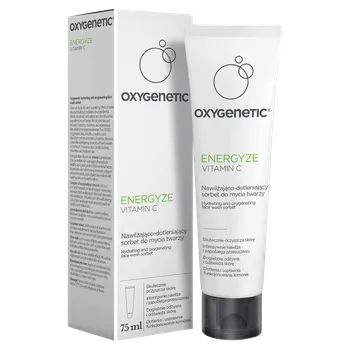 Masážní přístroj Oxygenetic Energy Vit. C hydratační a okysličující sorbet na mytí obličeje, 75 ml