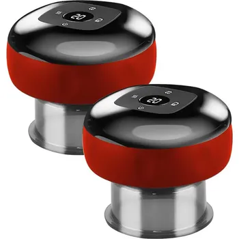 Masážní přístroj Masážní přístroj metoda baňkování BeautyRelax Vacuform Compact Twin červená